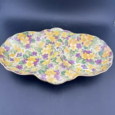 Buy Vintage “Primula” 2 Bowl Trinket Dish- James Kent Ltd  • 24.57£
