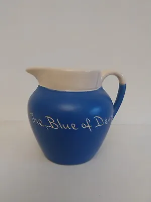 Buy Devon Moor Pottery Devon Blue Milk Jug • 6.50£