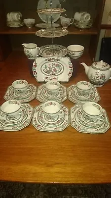 Buy RareJoBro Indian Tree After,n Tea Set 3Tier  Sandh Stand Large Square Plates PC  • 145£
