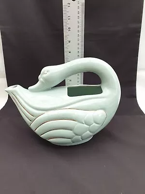 Buy Laura Ashley Green Goose Style Ceramic Pottery Watering  Jug - Great Condition • 10£