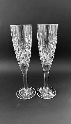 Buy Stuart Crystal Tewkesbury Pair Champagne Flutes • 30£