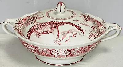 Buy Woods Ware AQUILA RED HAWK 8 1/2  ROUND COVERED VEGETABLE BOWL • 49.95£