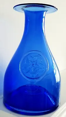 Buy Cobalt Blue Glass Bottle Jug • 13.50£