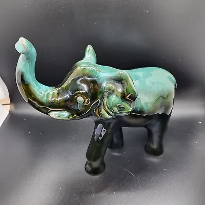 Buy Blue Mountain Pottery Elephant Vintage Figure  • 30£