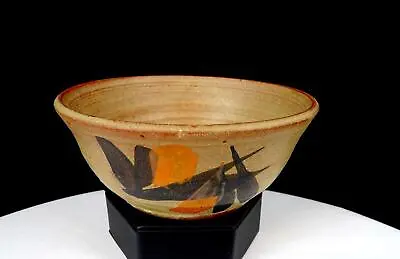 Buy Pacific Stoneware Bennett Welsh Art Pottery Abstract Vintage 5 3/8  Bowl 1960- • 79.49£