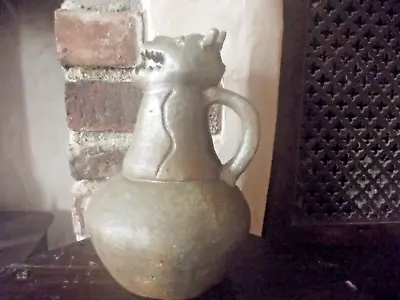 Buy Vintage Large  Grotesque Mythical Beast Jug In The Style Of Martin Brothers 26cm • 175£