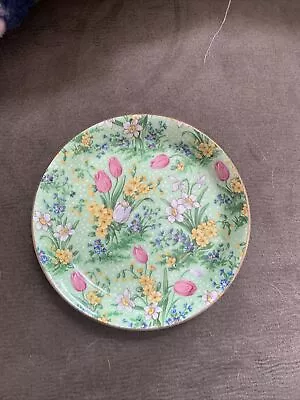 Buy Lord Nelson Pottery Green Tulip Vintage Small Plate Dish England • 19.18£