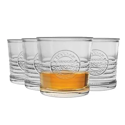 Buy Bormioli Rocco 4x Officina 1825 Double Whisky Glasses Tumblers 300ml Clear • 15£