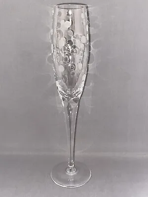 Buy Stunning Single Royal Doulton Champagne Flute Glass Bubble Dot Circles Wine • 12.50£
