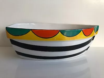 Buy T.G.Green (Cornishware) Bulb Bowl - Boat Shape: Art Deco 1923 • 64.99£