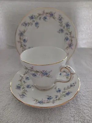Buy Duchess 'Tranquility' English Bone China Trio Tea Cup, Saucer,Side Plate. • 8.99£
