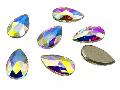 Buy Crystal Shapes - EIMASS® 8869 Exquisite Range Cut Glass Flat Back Gems, No Holes • 5.99£