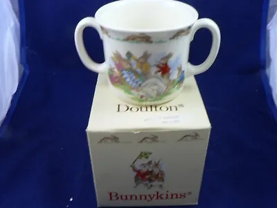 Buy Royal Doulton BunnyKins Hug A Mug... Boxed As New Asleep In The Open Air • 19.99£