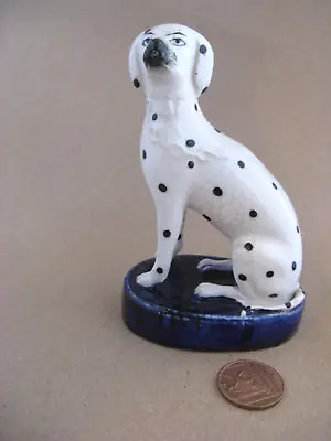 Buy Staffordshire Dalmation Dog , Antique • 33£