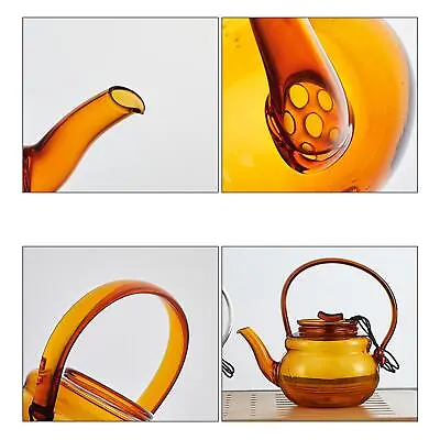 Buy Chinese Borosilicate Glass Teapot Portable Lightweight Heat Resistant Teapot • 13.54£