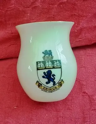 Buy WH GOSS Crested China Modei Of Celtic Drinking Cup/Vase. Middlesbrough Crest (b) • 7.45£