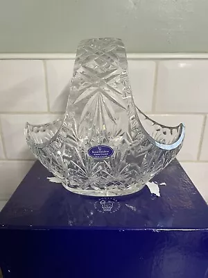 Buy Royal Doulton Finest Crystal Glass Basket. Stunning Piece In Original Box • 20£