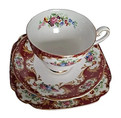 Buy Royal Standard Lady Fayre Tea Set X2 Cup, 2xSaucer , 2xSide Plate VGC • 25£