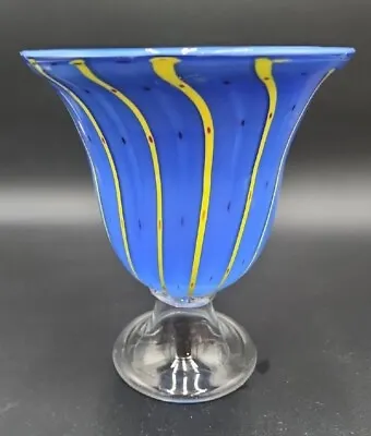 Buy Vintage V. Elinek Bohemian Blown Glass, Sommerso Art Glass Vase, 1960’s • 13.42£