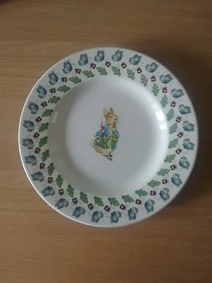 Buy Rare Emma Bridgewater Beatrix Potter Peter Rabbit Plate Bees Butterfly 8 .5 Inch • 24£