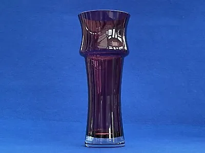 Buy Vintage Riihimäen Lasi (Riihimäki Glass) Purple Vase  - Tamara Aladin • 29.99£