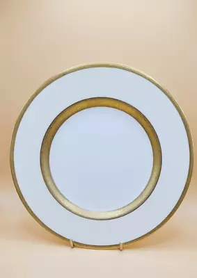 Buy Minton Bone China Side Tea Plate  Encrusted Gold  Inner Band, Cream Rim 17cm • 14.99£