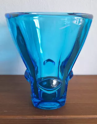 Buy Beautiful Czech Art Glass Vase Vladislav Urban For Rosice 1962 • 35£