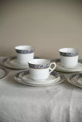 Buy Vintage Royal Grafton Floral China Part Tea Set Cups Saucers Tea Plates Sandwich • 60£