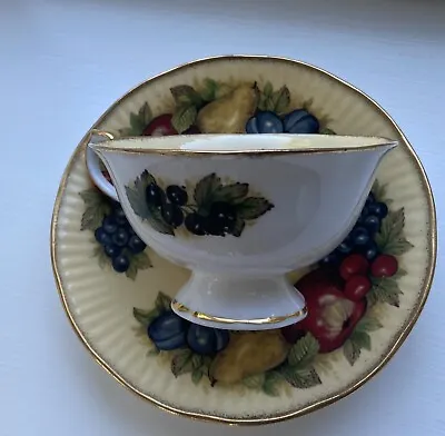 Buy Queens February  Cup Saucer Rosina China Co Ltd • 15£