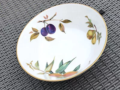 Buy Royal Worcester Evesham Large Serving Bowl Porcelain Fruit 9.5” • 14.99£