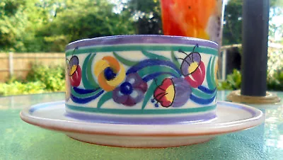 Buy POOLE POTTERY CSA TRADITIONAL DESIGN MUFFIN DISH C1930s • 24.99£