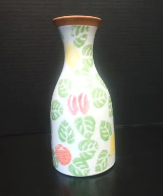 Buy Pier 1 Italian Glazed Terracotta Pottery Carafe / Vase • 17.08£