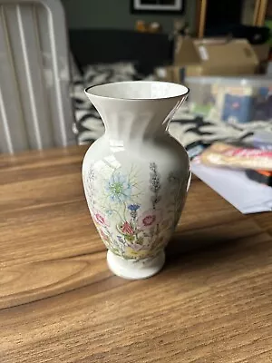 Buy Aynesley Wild Tudor Vase 16cm Fine Bone China England • 12.99£