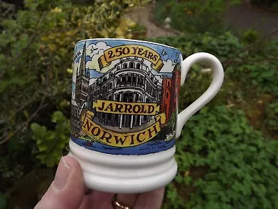 Buy Emma Bridgewater Half Pint Mug JARROLD Of Norwich 250th Anniversary  Unused Mug • 29.99£