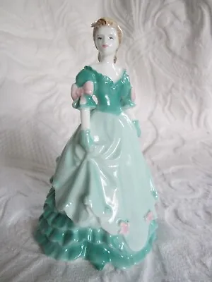 Buy Dainty Vintage Coalport Valentine Debutant Figurine  Forever Yours  1998 • 12.50£