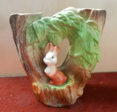 Buy Withernsea Eastgate Pottery Fauna Double Vase - Rabbit • 6£