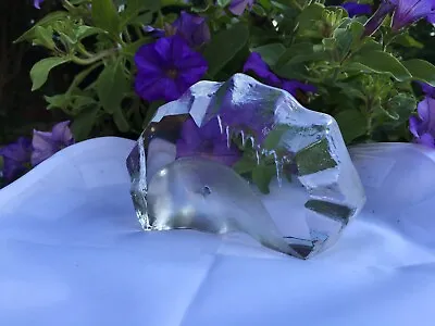 Buy MATS JONASSON Seal Cub ART GLASS. Etched Crystal Sculpture. Sig + Number. Sweden • 17.50£