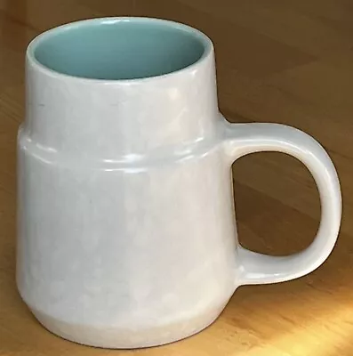 Buy Vintage Poole Pottery Twintone Mug Tankard 1960’s Grey & Turquoise • 12£