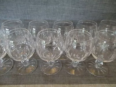 Buy Vtg Edinburgh Crystal Glasses Set 11 Cordial Liquor Thumbprint Star Scotland 3.5 • 153.45£
