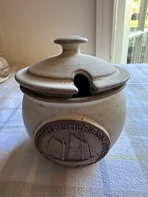 Buy Scottish Fisheries Museum Jam Pot Collectable Pottery Local History • 6£
