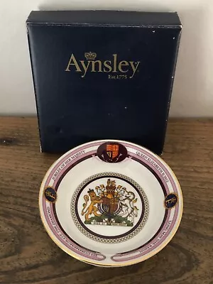 Buy Aynsley Bone China Diamond Jubilee 13cm Sweet Dish - Unused With Original Box • 4.50£
