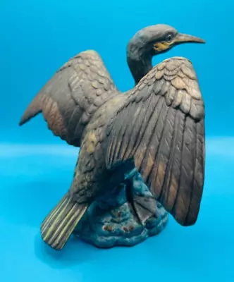 Buy Lovely Porcelain Bird - Cormorant- Made In The Isles Of Scilly, Cornwall • 7.99£