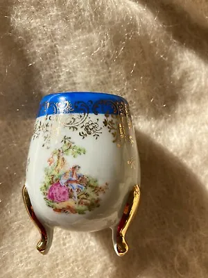 Buy Limoges         France  Vintage  Porcelain   Decorative Small   Vase • 20£