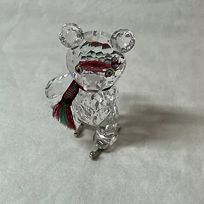 Buy SWAROVSKI Crystal Glass Kris Bear On Ice Skates 193001 - Mint Animal • 10£