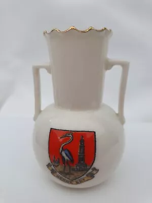 Buy W.H. Goss Crested China Vase - Herne Bay • 6£
