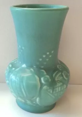 Buy Nice Rookwood Matte Glaze Vase With Art Deco Flowers, Nice Condition • 188.02£