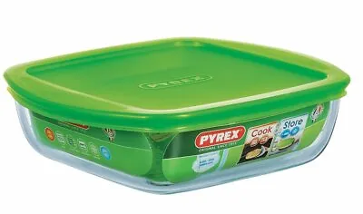 Buy Pyrex Cook & Store Rectangular Dish With Lid, • 7.99£