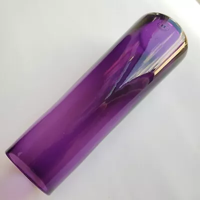 Buy Reijmyre Sweden Violet Purple Glass Art Vase 20cm VTG Scandinavian Design MCM • 40£