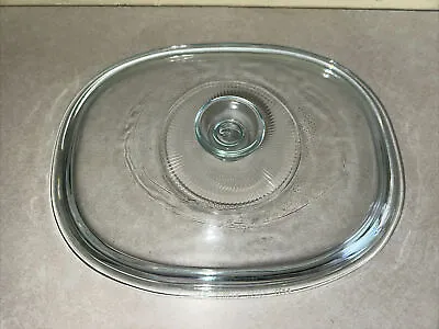 Buy Vintage Pyrex DC1.5C Oval Clear Glass Lid Starburst Corning Ware FREE SHIPPING • 21.84£
