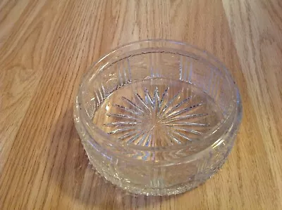 Buy Crystal Style Cut Glass Sugar Bowl, Open Style • 3.50£